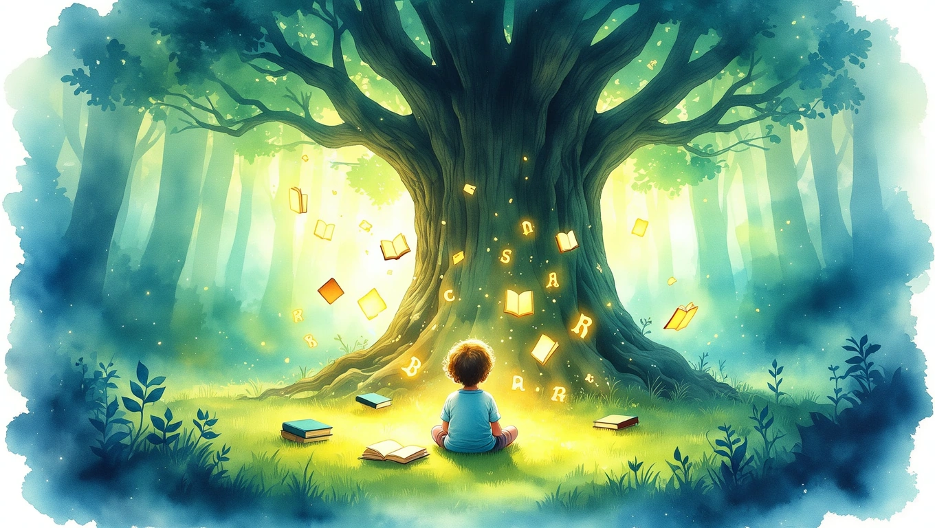 Tanulás Kertje illusztráció